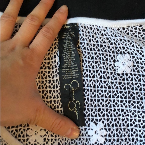 Lace crochet white top - Picture 4 of 4